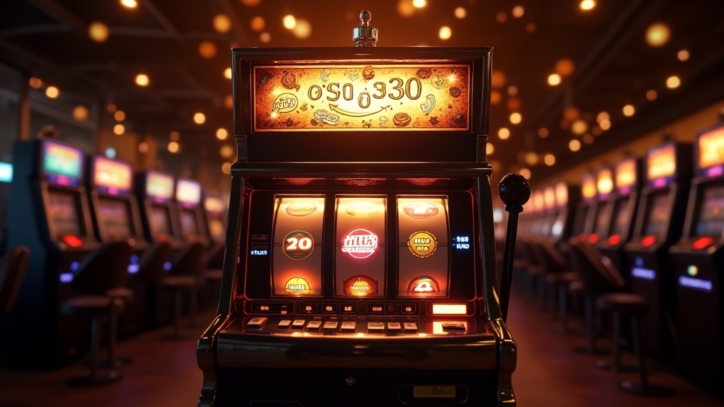 Leuchtender Slot mit Hinweis auf 30 Freispiele und Promo-Code